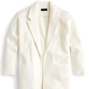 J. Crew 365 Merino Wool Blend Long Knit Cardigan Blazer